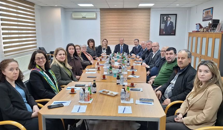 Kırklareli Ticaret Borsası’nda Üniversite-Şehir İş Birliği Görüşmesi