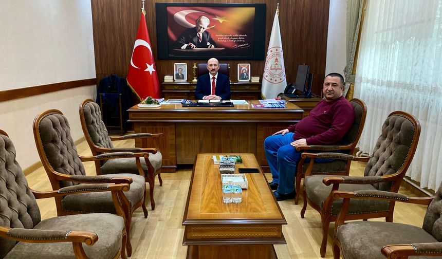 Kılınç’tan Müdür Altınöz’e Ziyaret