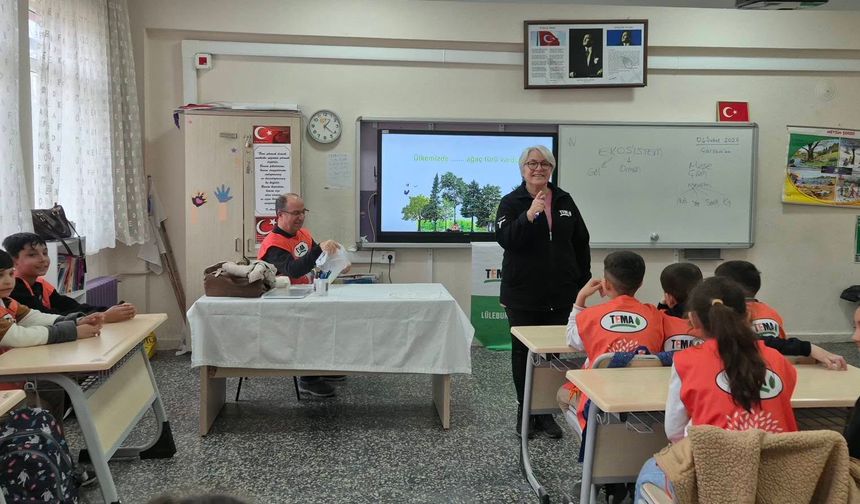 Yavru TEMA’lara Orman Ekosistemi Eğitimi