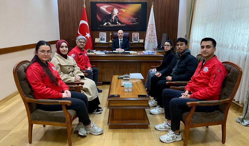 T3 Vakfı Heyetinden İl Millî Eğitim Müdürü Altınöz’e Ziyaret