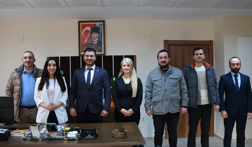 Başkan Yayla’dan Vergi Dairesi Müdürü Akyol’a Ziyaret