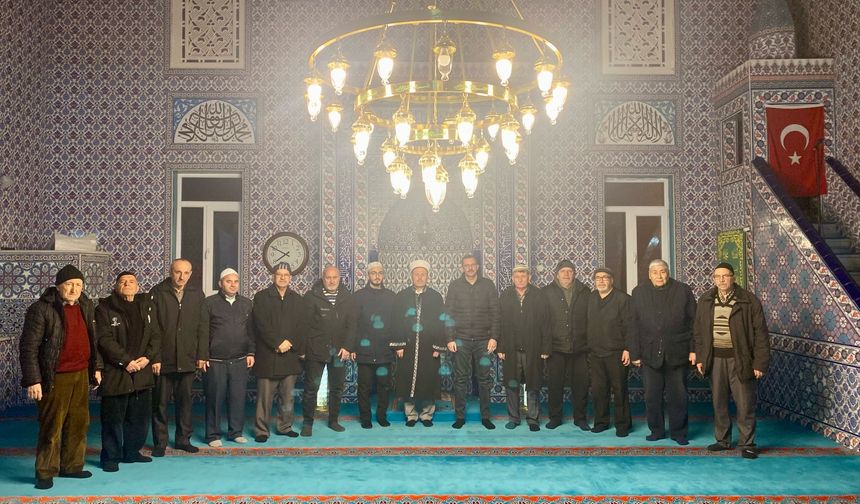 Yenice Köyü Camii’nde Sabah Namazı Buluşması