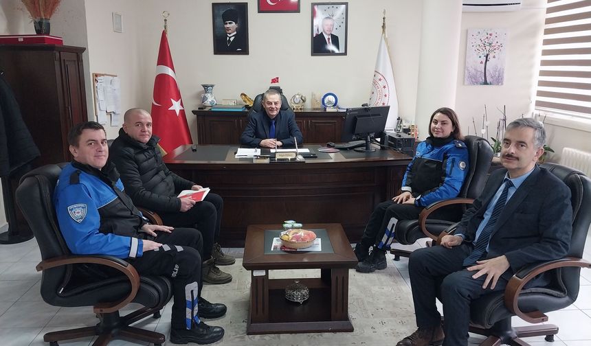 Toplum Destekli Polislikten İl Müdürlüğüne Ziyaret