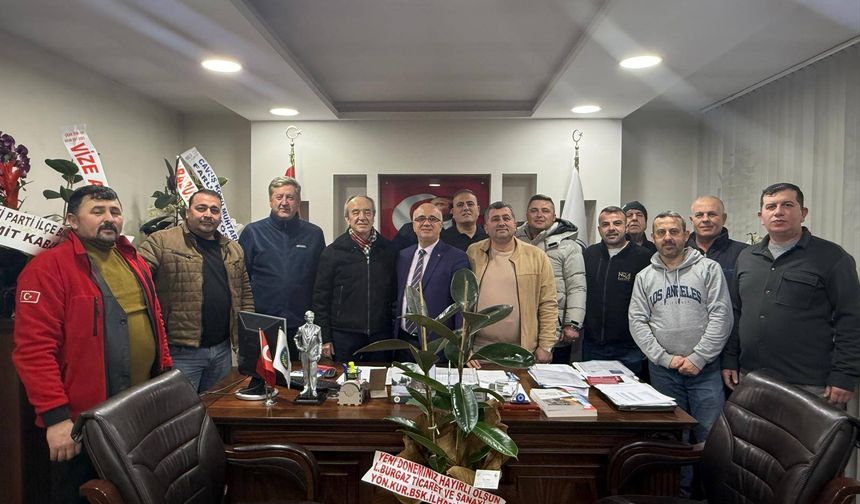 Lüleburgaz TSO’dan Başkanlara Ziyaret