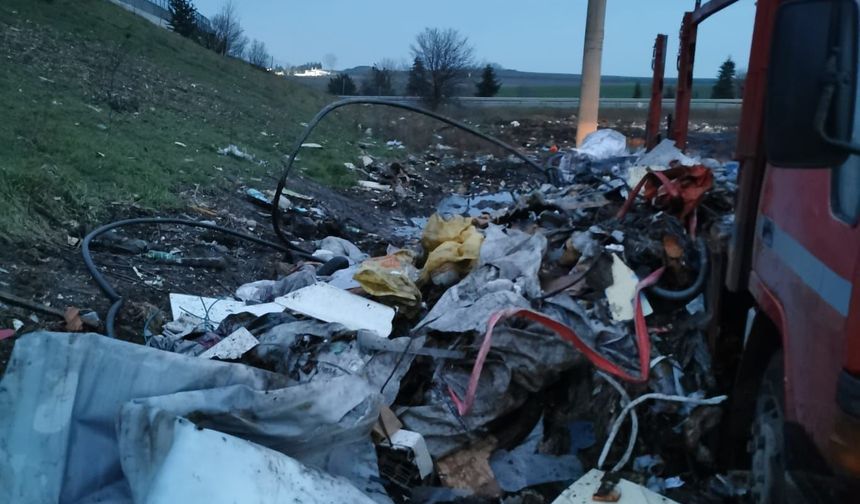 Lüleburgaz’da Kaçak Atığa 50 Bin TL Ceza