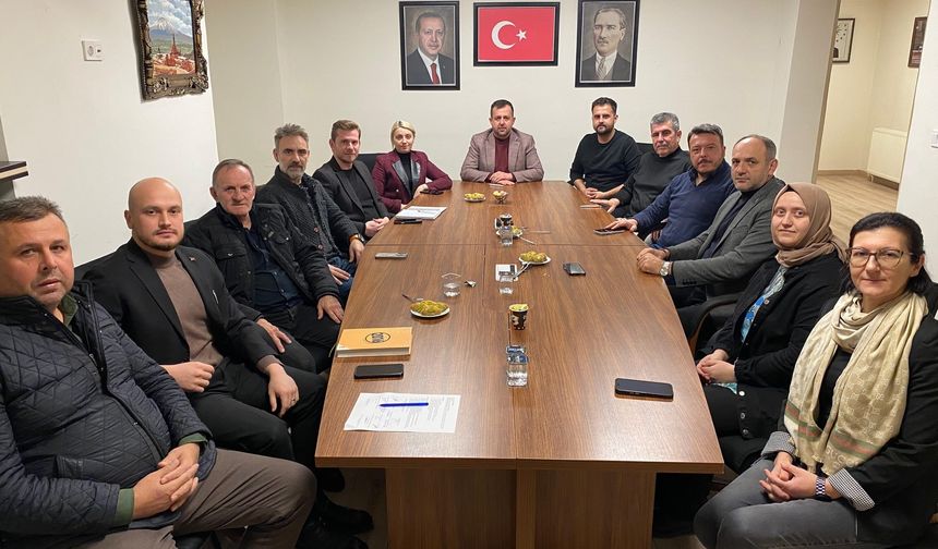 AK Parti’de Haftalık Olağan İlçe Başkanları Toplantısı Yapıldı