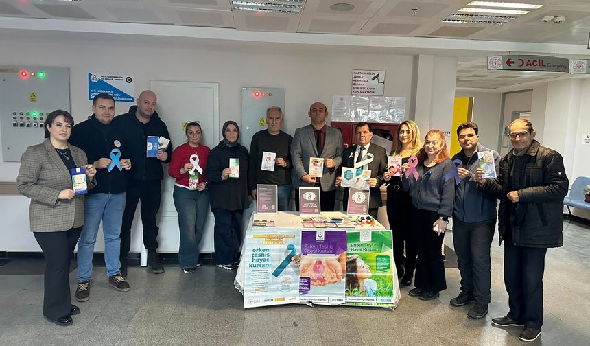 Pınarhisar’da Kanser Farkındalık Standı Kuruldu