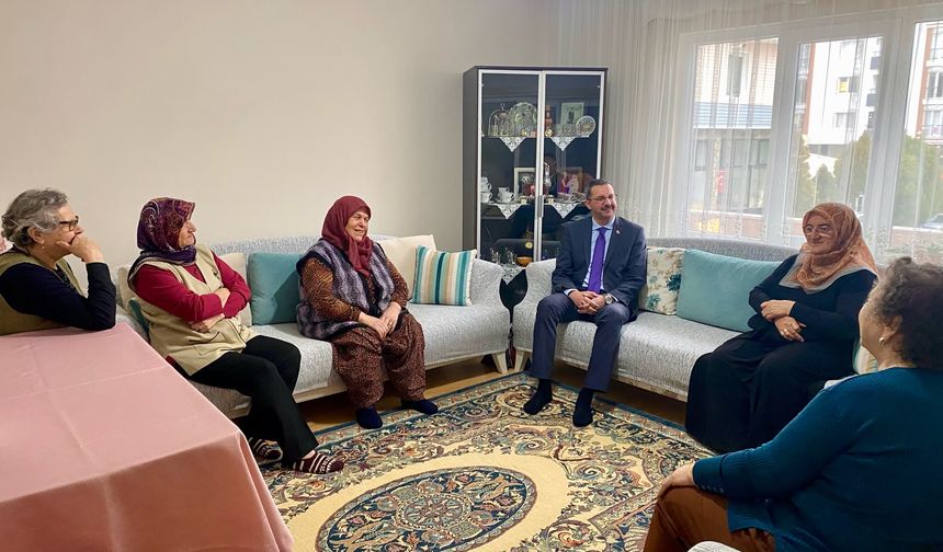 Kaymakam Özderin’den Pınarhisar’da Hane Ziyaretleri