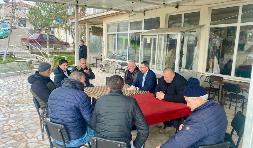 Kaymakam Özderin’den Ataköy Köyü’ne Ziyaret