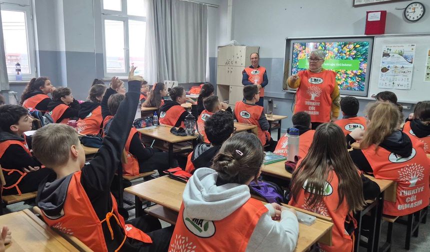 TEMA’dan Lüleburgaz’da Orman Ekosistemi Eğitimi