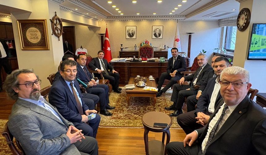 Vekil Sarıçam’dan Bakan Yardımcısı Bağcı’ya Ziyaret