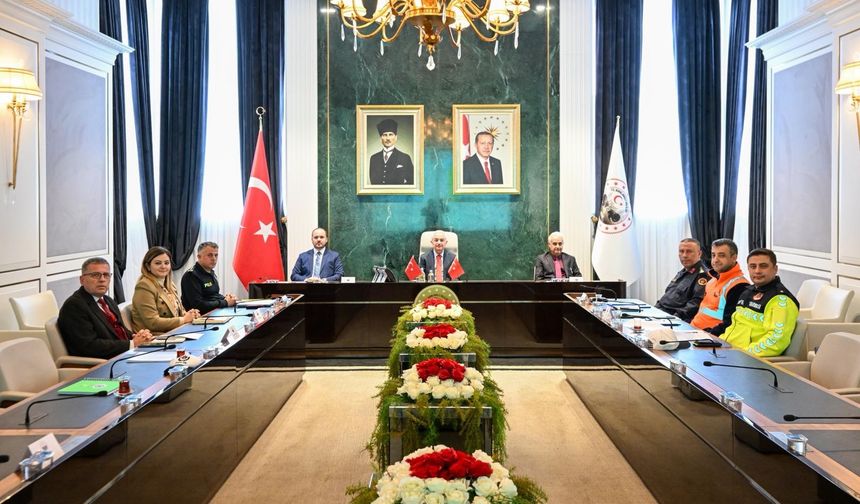 Kırklareli’nde Karla Mücadele ve Trafik Tedbirleri Masaya Yatırıldı