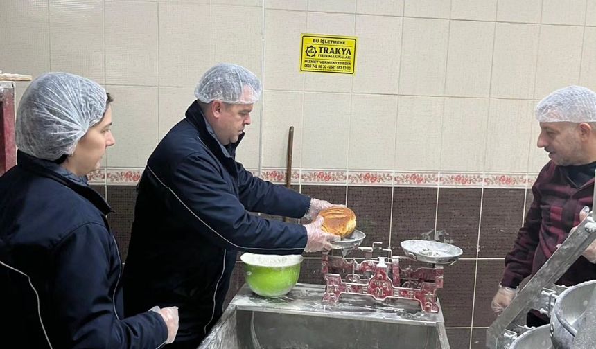 Pınarhisar’da Ramazan Öncesi Fırınlara Sıkı Denetim