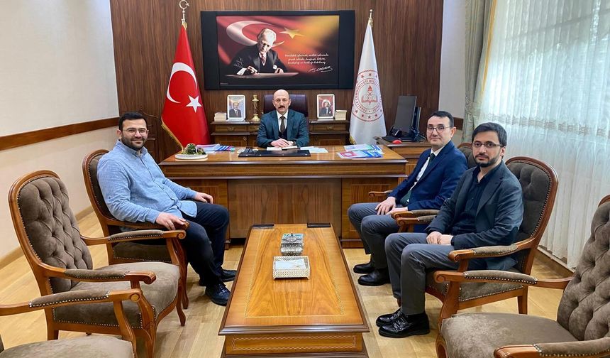 İlim Yayma Cemiyeti’nden İl Millî Eğitim Müdürü Altınöz’e Ziyaret