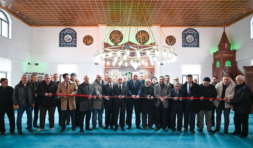 Ashab-ı Bedir Camii Lüleburgaz’da İbadete Açıldı