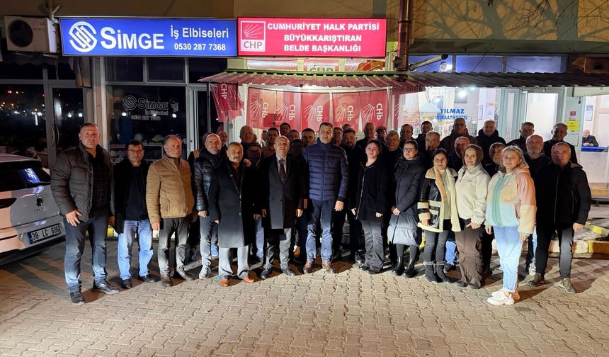 Milletvekili Gündoğdu’dan Büyükkarıştıran’a Ziyaret