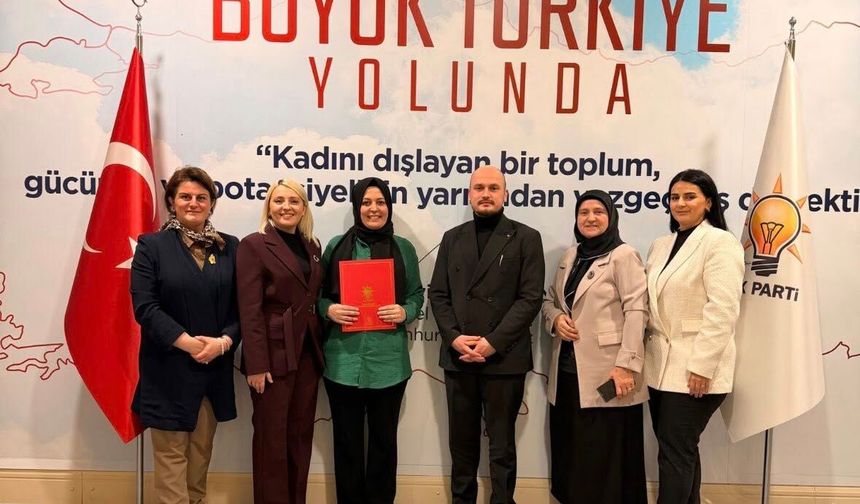 AK Parti Lüleburgaz Kadın Kolları’nda Görev Değişimi