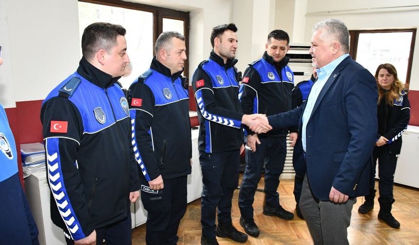 Lüleburgaz’da Zabıta Personeline Yaka Kamerası