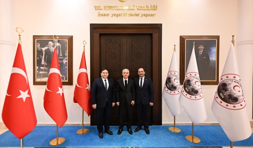 Demirköy Heyetinden Vali Turan’a Ziyaret