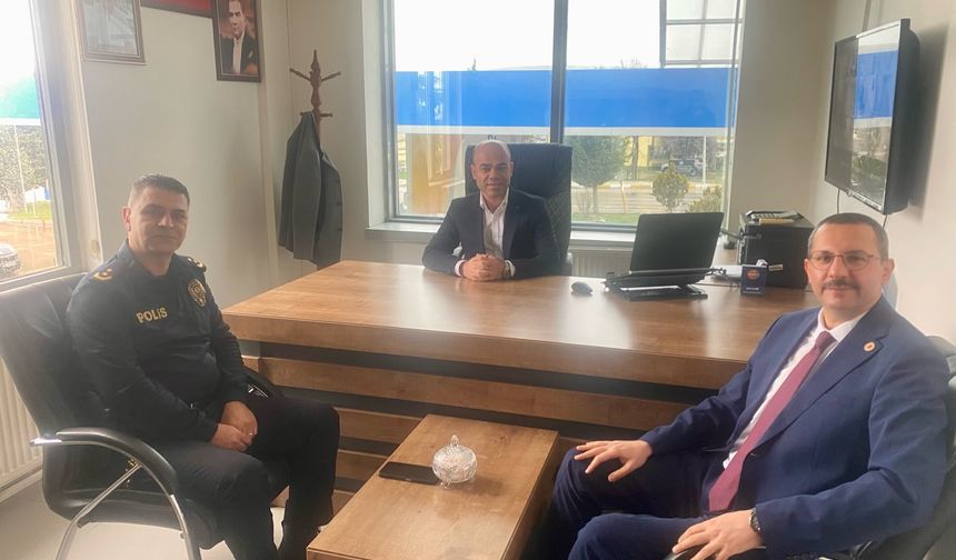 Kaymakam Özderin’den Rüya Petrol’e Ziyaret