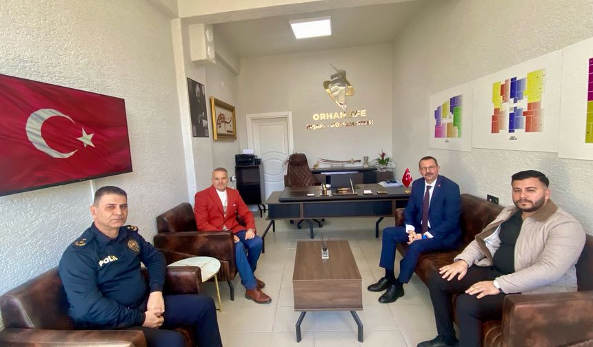 Kaymakam Özderin’den Müteahhit Karslı’ya Ziyaret