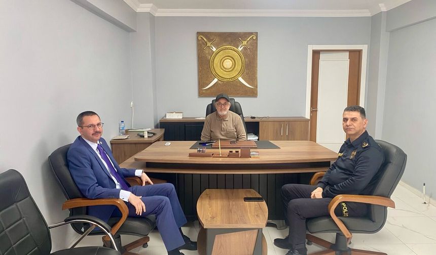 Kaymakam Özderin’den Müteahhit Söylemez’e Ziyaret