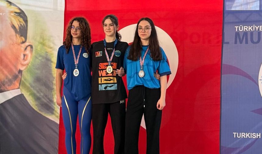 Paletli Yüzmede Kırklareli’den Büyük Başarı