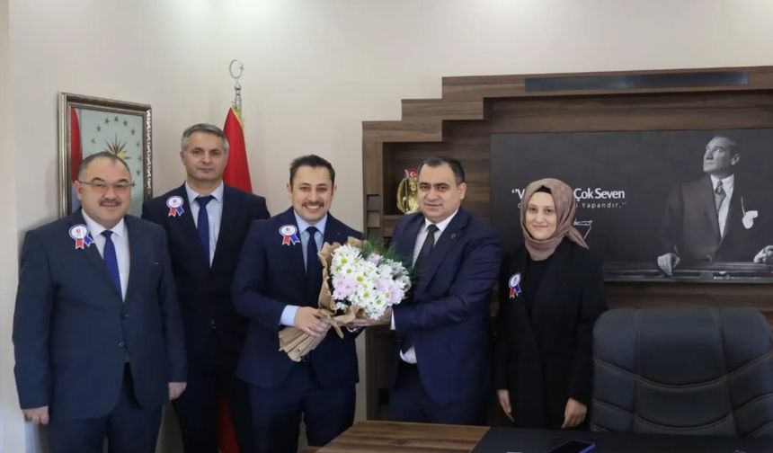 Kaymakam Balaban’a Vergi Haftası Ziyareti