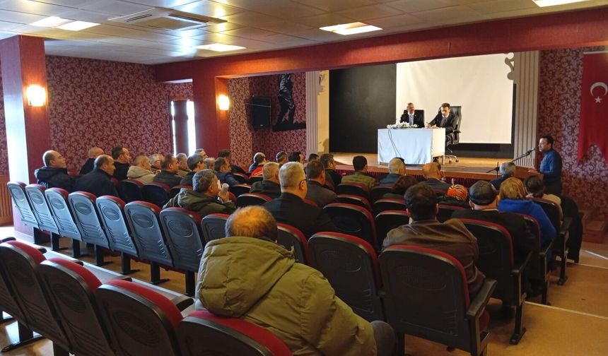 Pınarhisar’da Aylık Değerlendirme Toplantısı Yapıldı