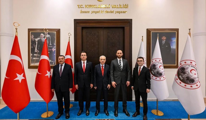 Vali Turan, Bakanlık Müfettişlerini Ağırladı