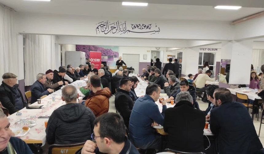 Milletvekili Sarıçam, İmam Hatipliler İftarında Buluştu