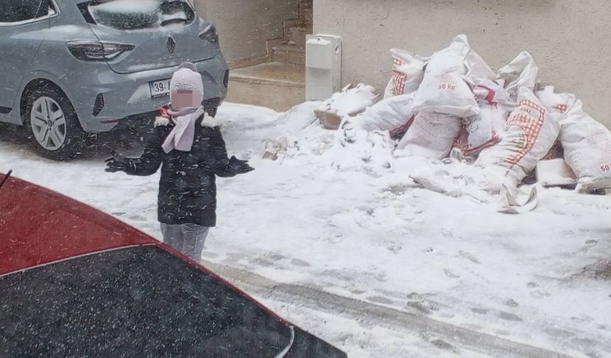 Kar Tatilini Fırsata Çeviren Çocuklar Sokaklara Çıktı