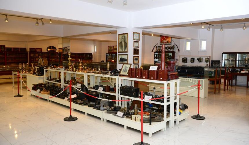 87 yıllık demiryolu mirası bu müzede sergileniyor