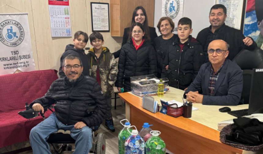 Öğrencilerden Engelli Bireylere Anlamlı Destek