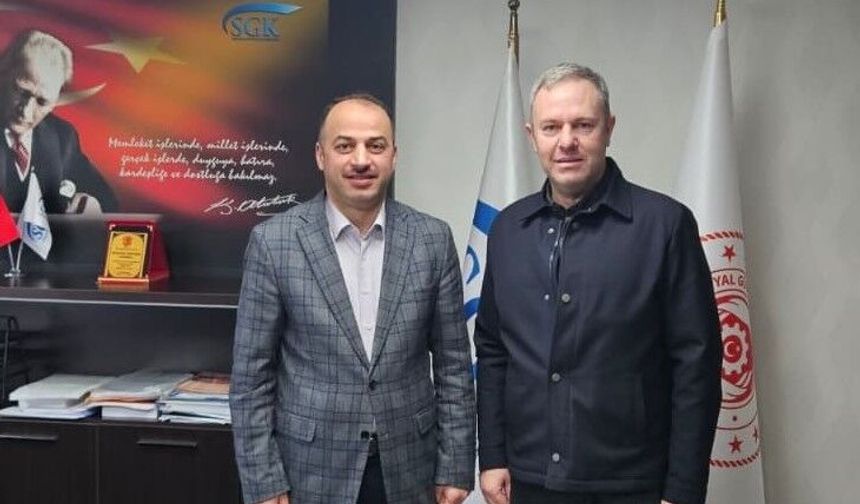 Kırklareli TSO’dan SGK İl Müdürlüğü’ne Ziyaret