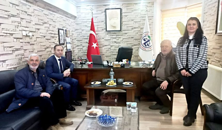 Kaymakam Yıldız’dan Seyyar Pazarcılar Odası’na Ziyaret