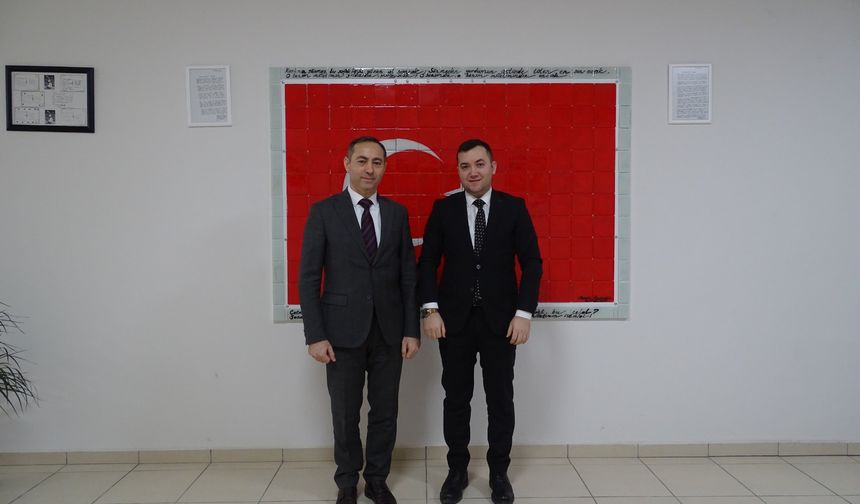 Hakim Mesut Ertan’dan Kaymakam Yıldız’a Ziyaret