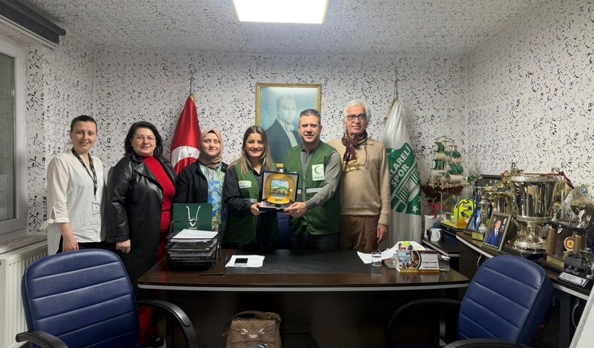 Yeşilay’dan Kırklarelispor’a Bağımlılıkla Mücadele Ziyareti