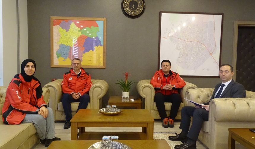 BAKUT Temsilcilerinden Kaymakam Yıldız’a Ziyaret