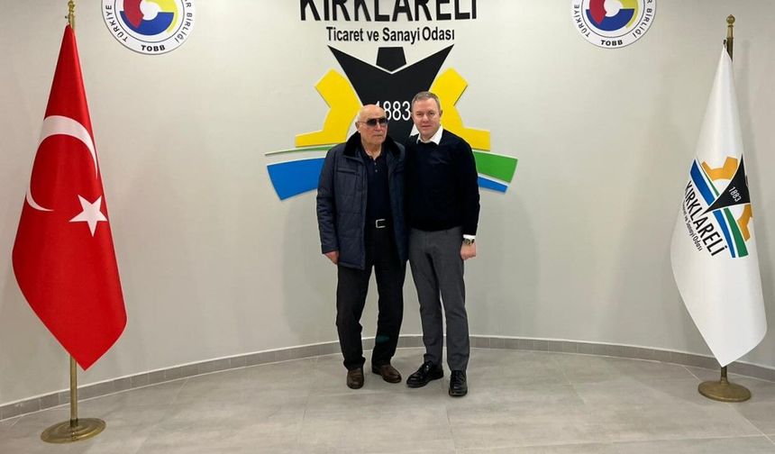 Özbay’dan Kırklareli TSO’ya Ziyaret
