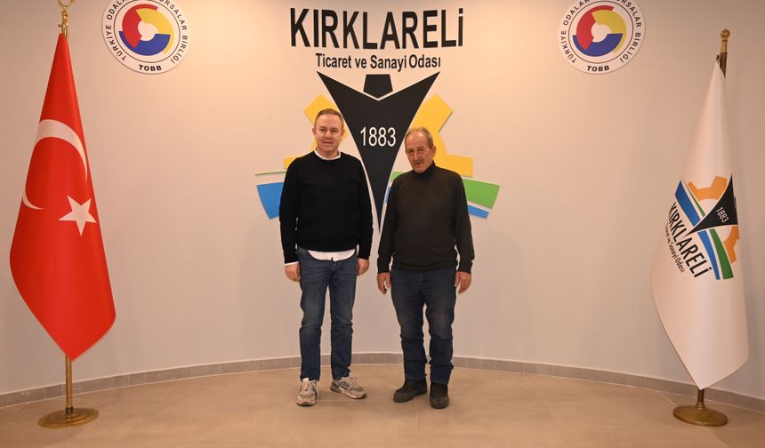 Çınar’dan Kırklareli TSO’ya Hayırlı Olsun Ziyareti