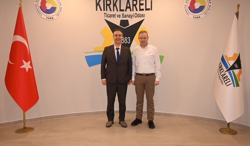 Kırklareli TSO, TREDAŞ İl Müdürü Kumlu’yu Ağırladı