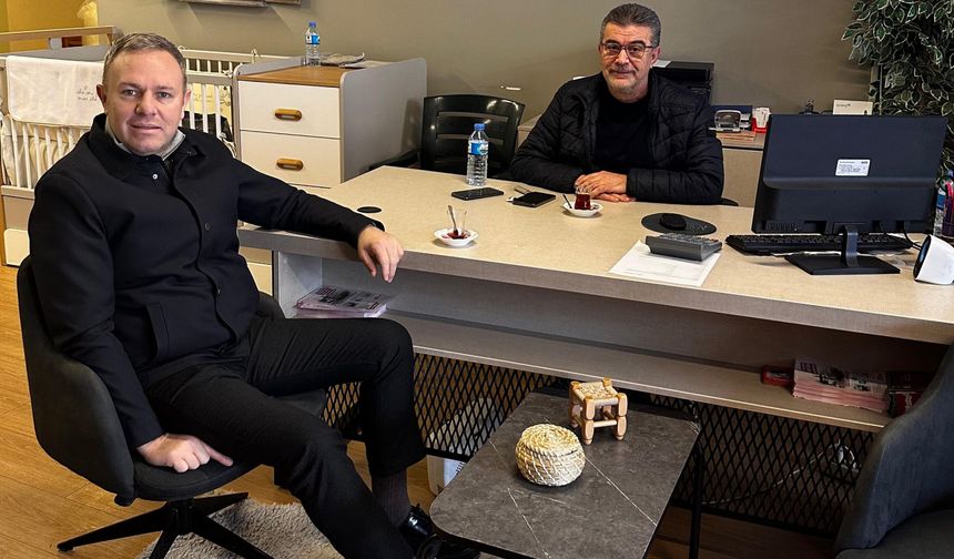 Başkan Ilık’tan Çilek Mobilya’ya Ziyaret