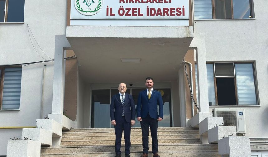 Başkan Yayla’dan İl Özel İdaresi’ne Ziyaret