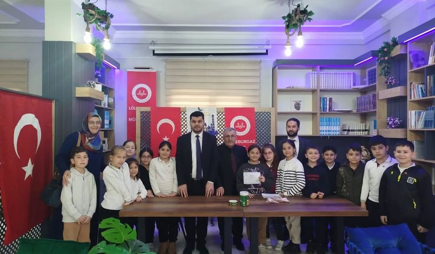 Lüleburgaz’da Miniklerden Anlamlı Yardım