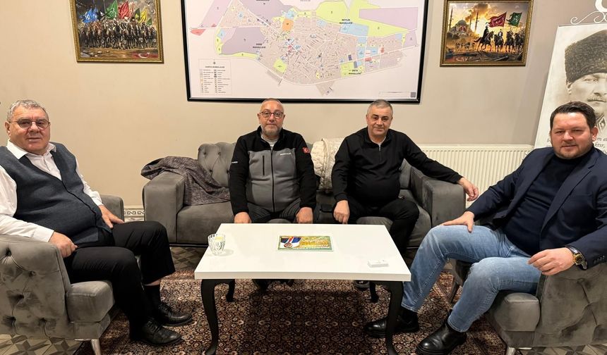 Başkan Talay Esnaf Temsilcilerini Ağırladı