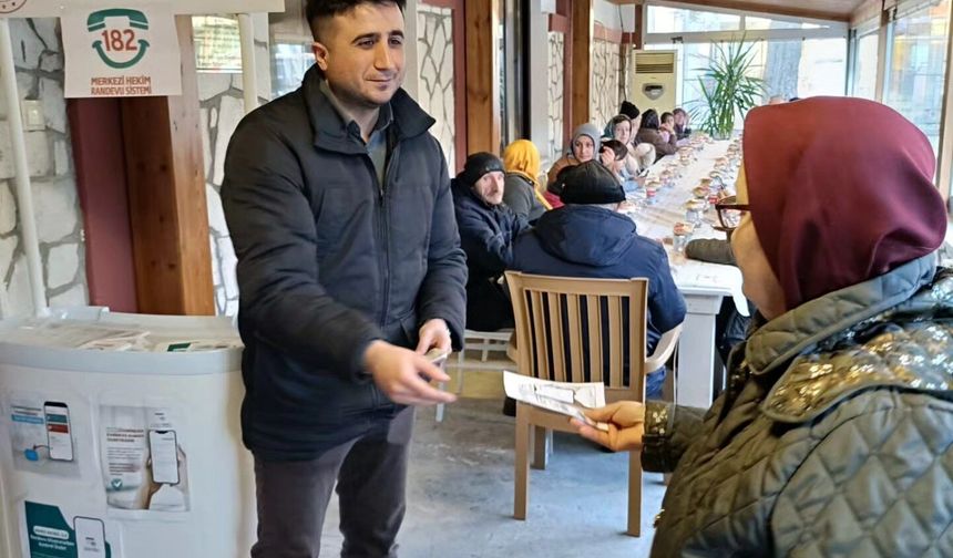 Cazibe Merkezi’nde “Ramazanda Sağlık” Bilgilendirmesi Yapıldı