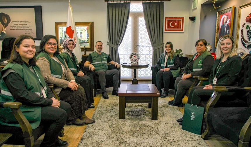 Yeşilay Heyetinden Başkan Bulut’a Ziyaret
