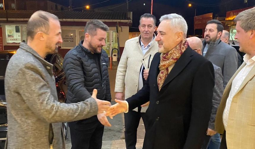 Milletvekili Sarıçam’dan Vize’de Esnaf Ziyareti