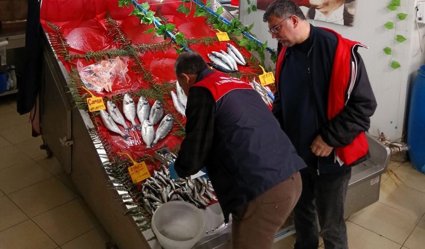 Lüleburgaz’da Su Ürünleri Denetimi Yapıldı